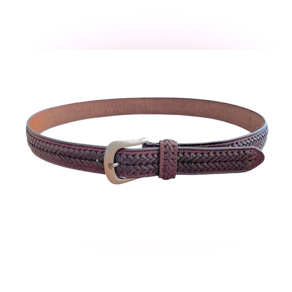Vintage Braided Leather Belt - Picture 2 of 12